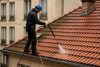 nettoyage toiture gouttière paris